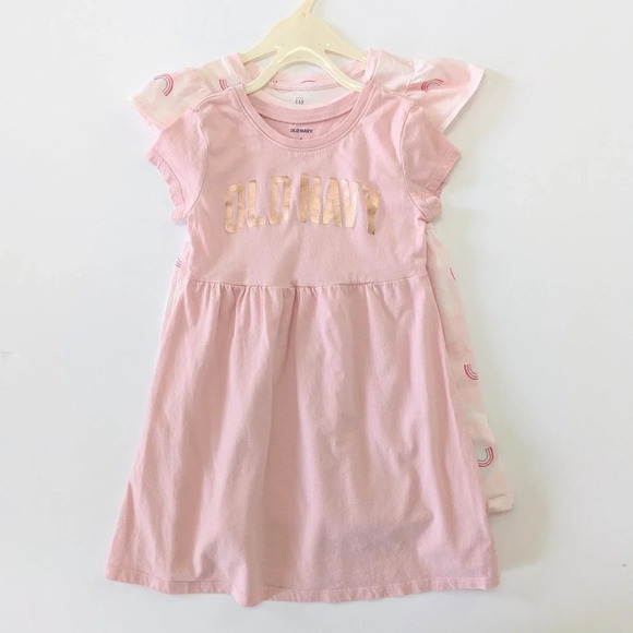 Girls Short Sleeve Spring Dress Bundle - Picture 4 of 6